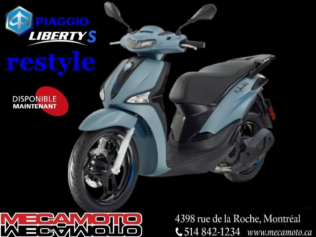 2025 Piaggio Liberty 50 S 