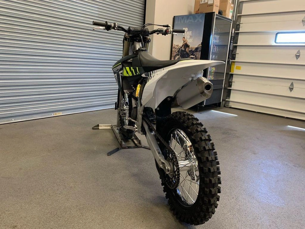 2024 Triumph Tf250-x - Jet Black / Pure White alt