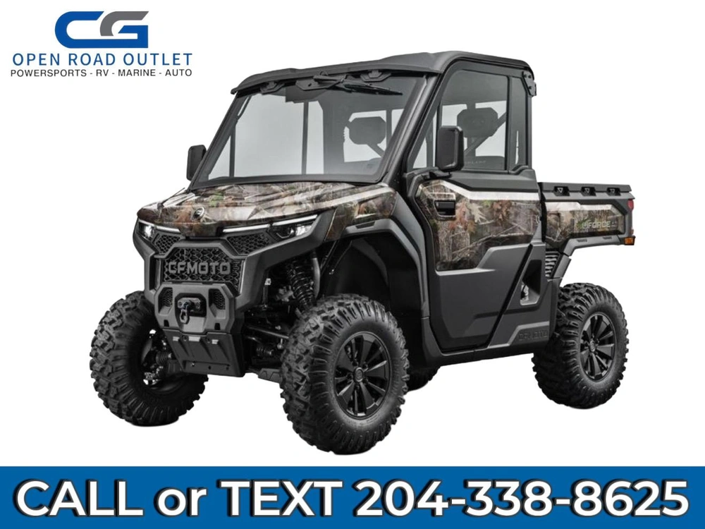 2026 Cfmoto Uforce U10 Pro Highland Camo alt