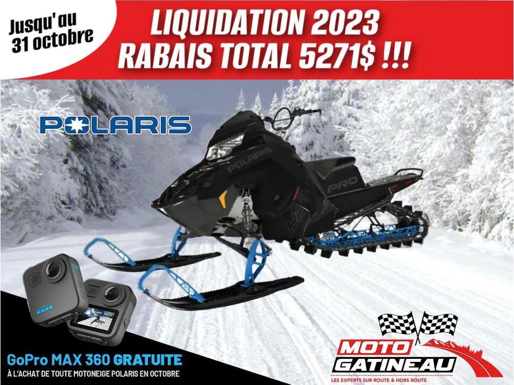 Polaris Patriot Boost Pro Rmk Slash 165 S23tgm8ms 2023 alt