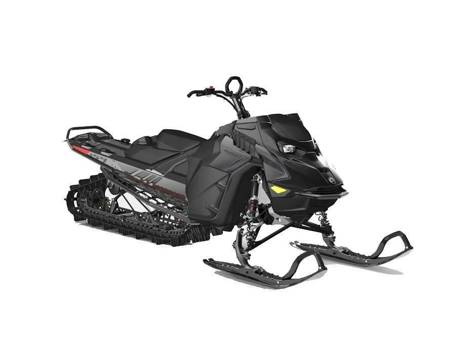 2025 Ski-doo Summit Adrenaline W/edge Pkg 154-2.5.850 E-tec Special Edition Black And Red Cgsm alt