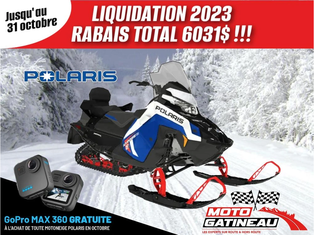 2023 Polaris Prostar S4 Indy Adventure X2 S23tdh9fs alt