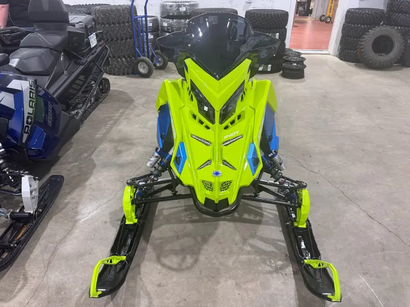 2026 Polaris INDY VR1 850 Matte Light Blue Metallic / Neon