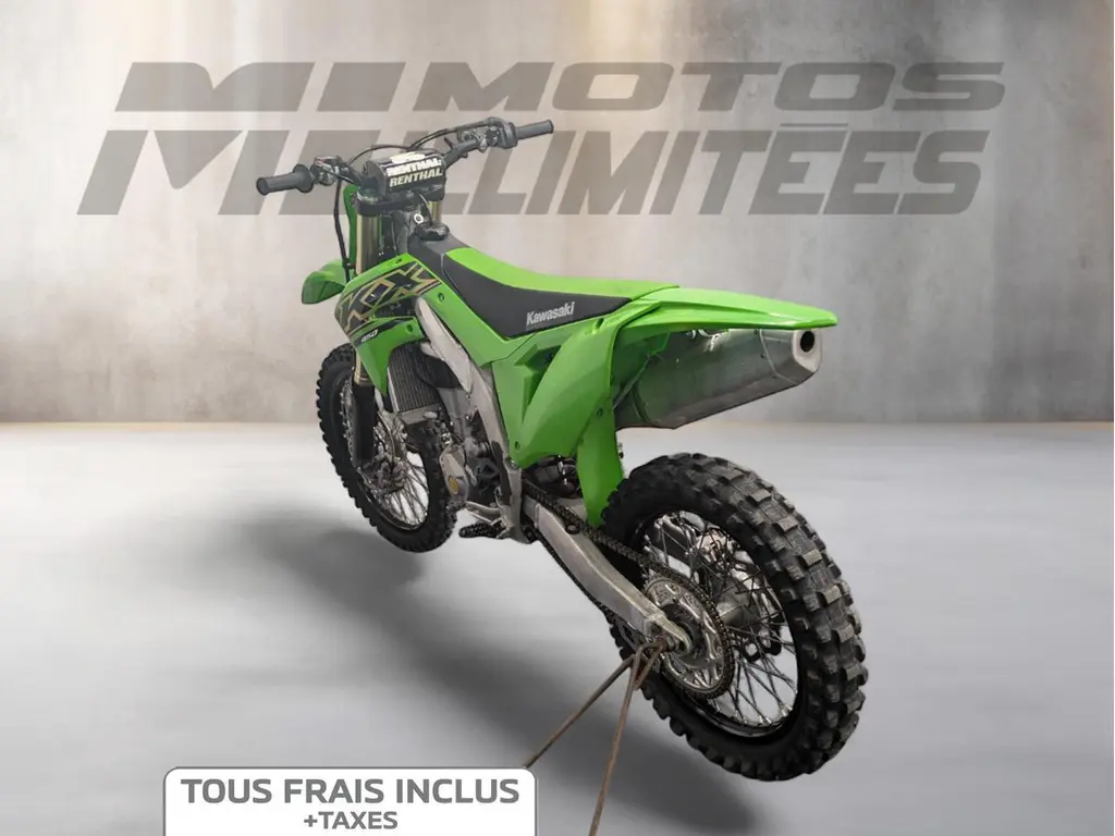 2021 Kawasaki KX450 et Timbersled SX120