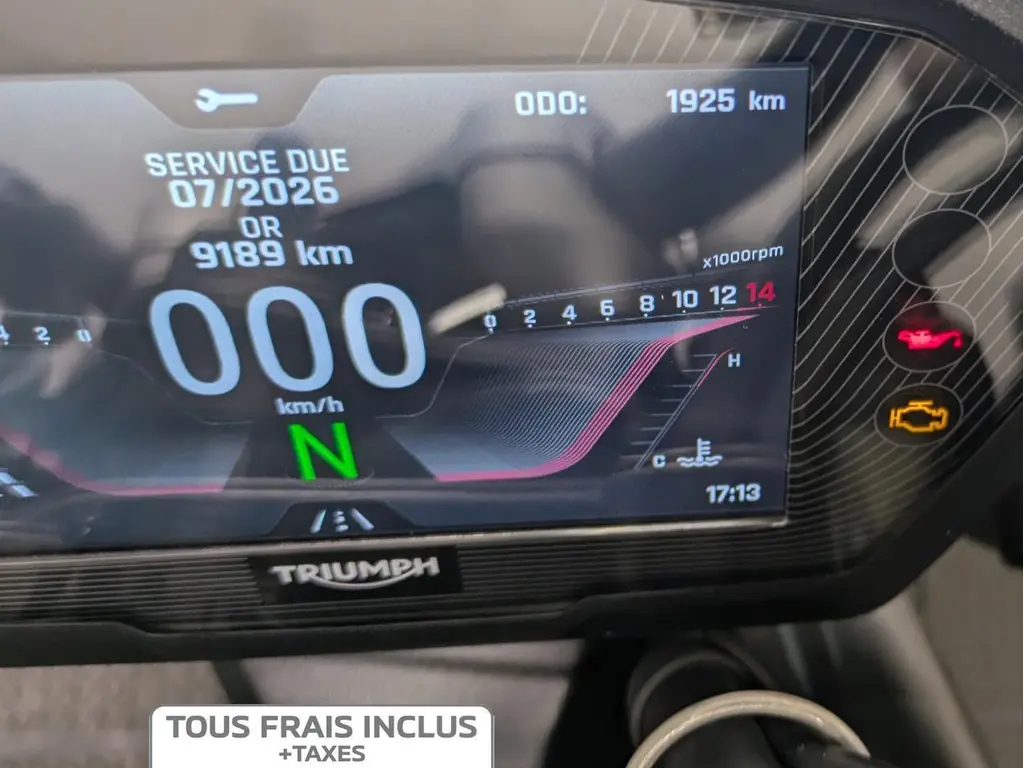 2025 Triumph STREET TRIPLE 765 RS