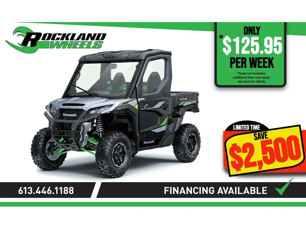 Kawasaki RIDGE XR HVAC 2025