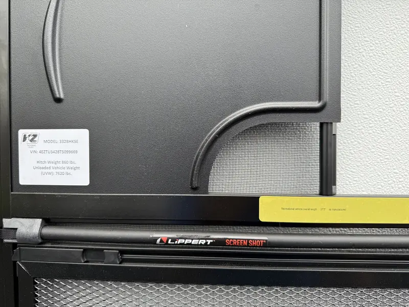 2026 KZ-RV SPORTSMEN SE 332BHKSE