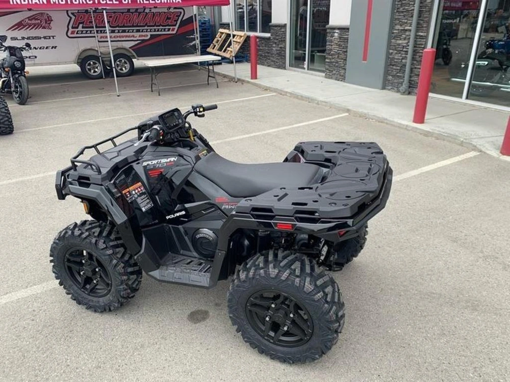 2025 Polaris Sportsman 570 Trail - Onyx Black alt