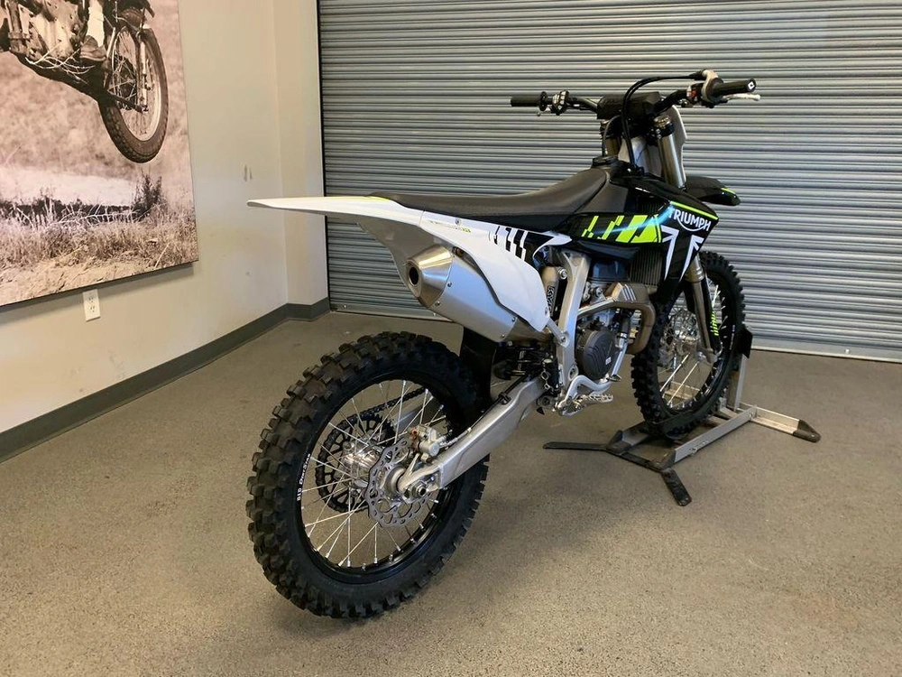 2024 Triumph Tf250-x - Jet Black / Pure White alt
