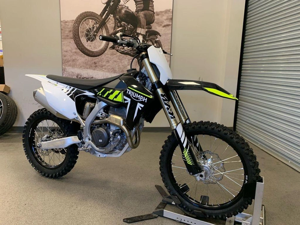 2024 Triumph Tf250-x - Jet Black / Pure White alt