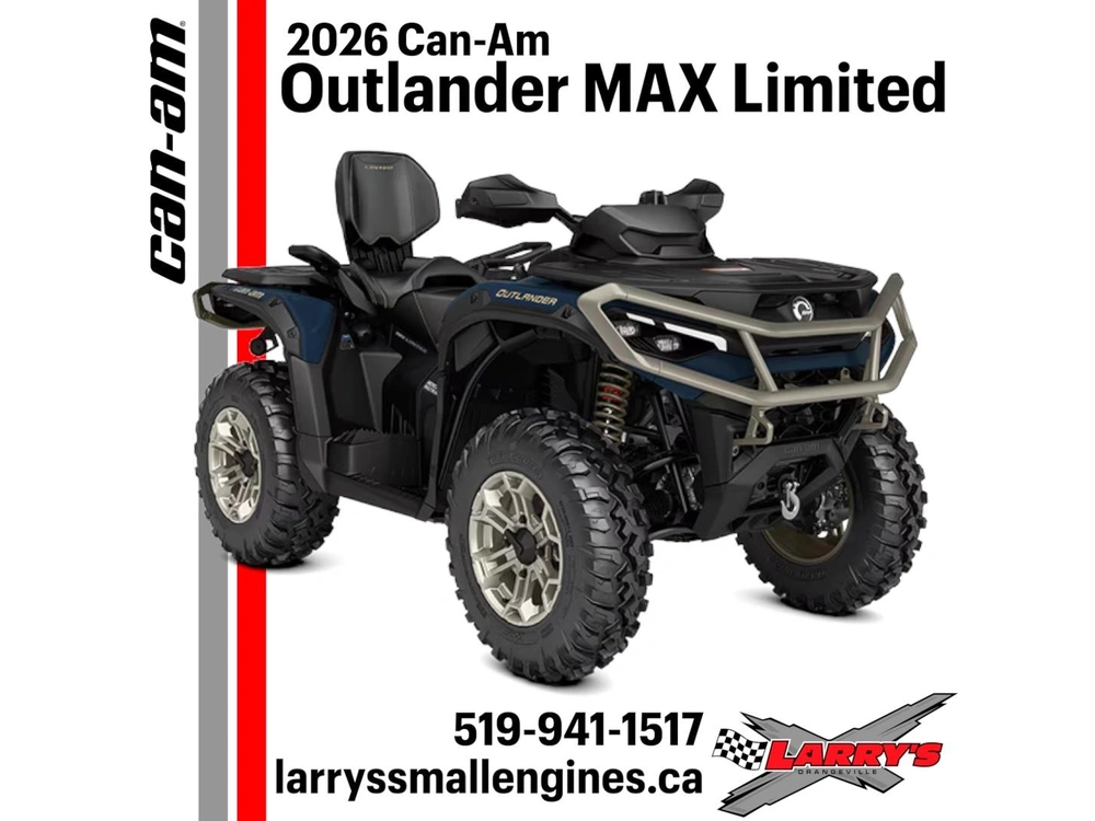 2026 Can-am Outlander Max Limited 1000r 4wtg alt