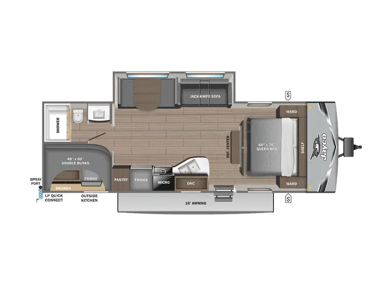 2026 Jayco JAY FLIGHT SLX 261BHS