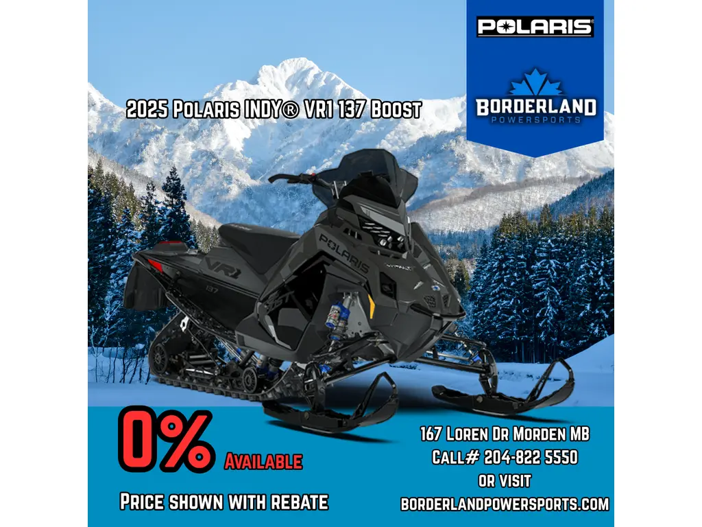 2025 Polaris INDY® VR1 137 Boost 