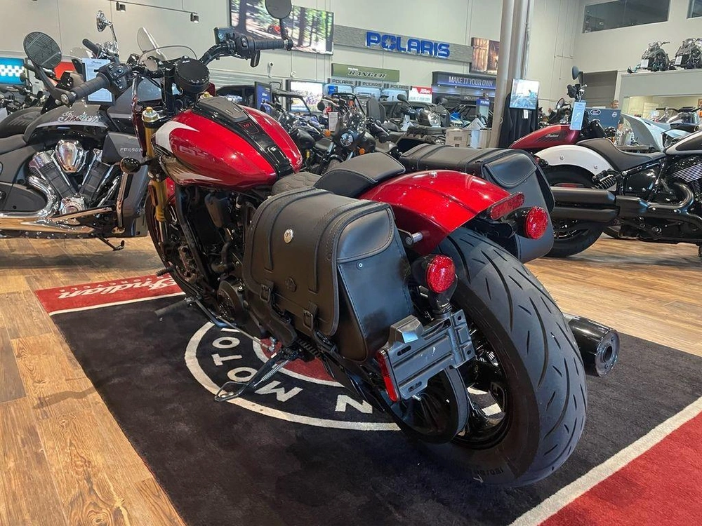 2025 Indian Motorcycle Scout 101 - Sunset Red Metallic alt