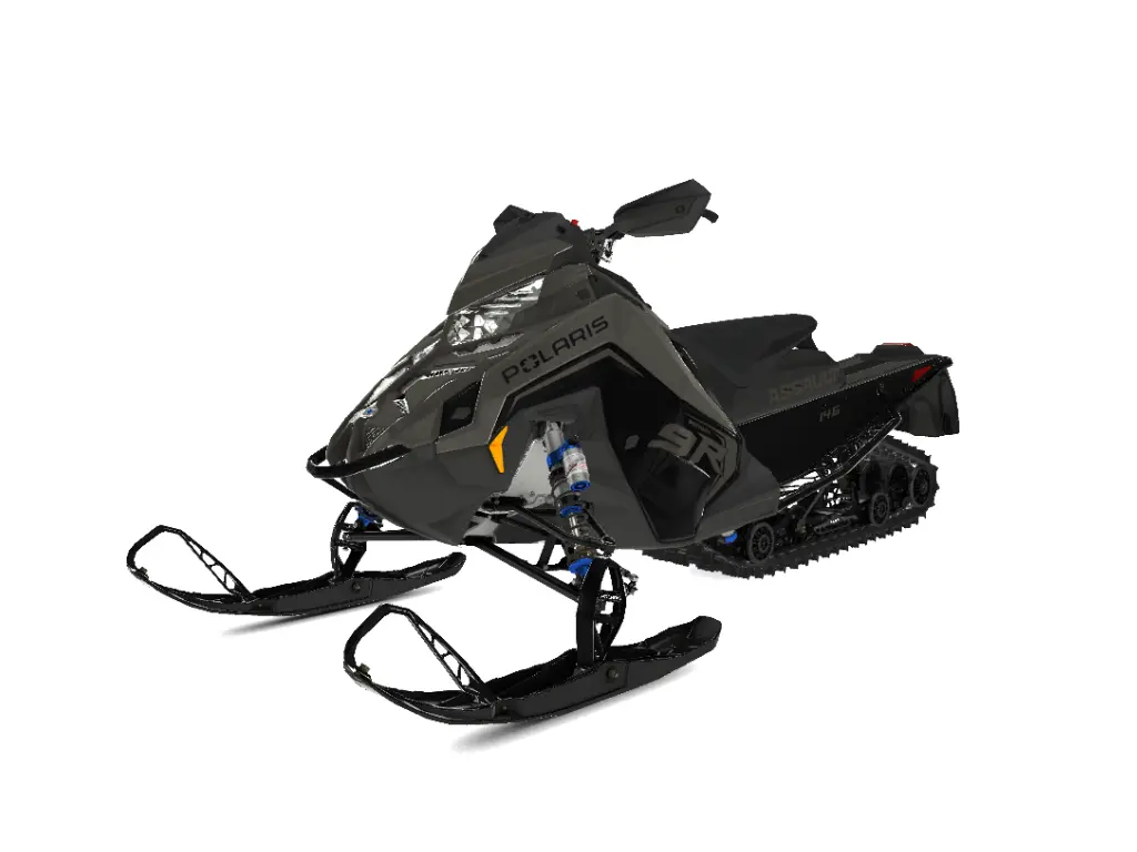 2025 Polaris Patriot 9R Switchback Assault 146 // Shadow Gray/Gloss Black