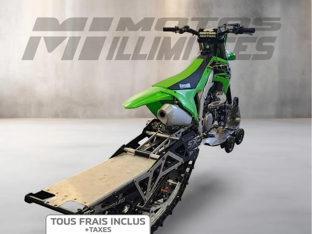 2021 Kawasaki KX450 et Timbersled SX120