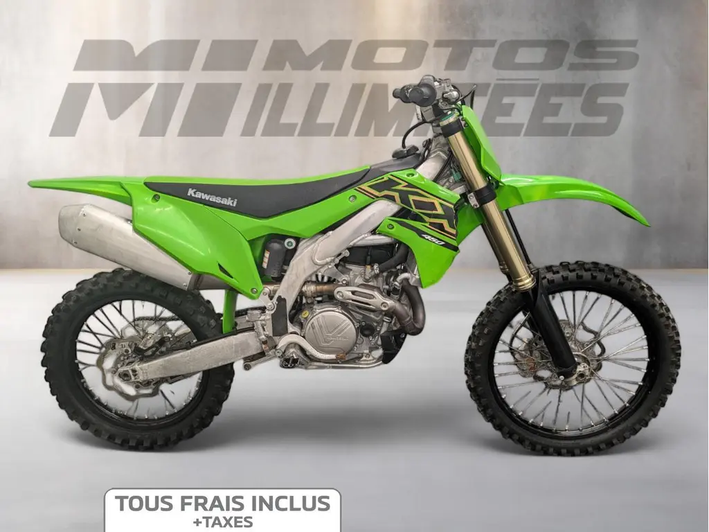 2021 Kawasaki KX450 et Timbersled SX120