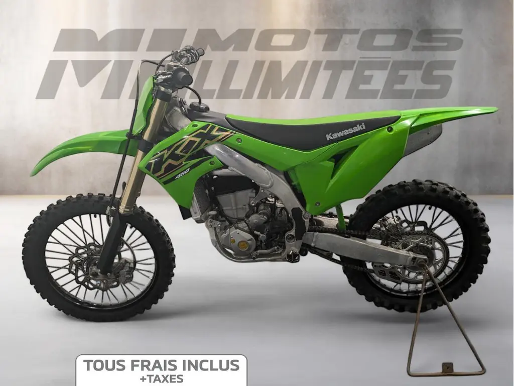 2021 Kawasaki KX450 et Timbersled SX120