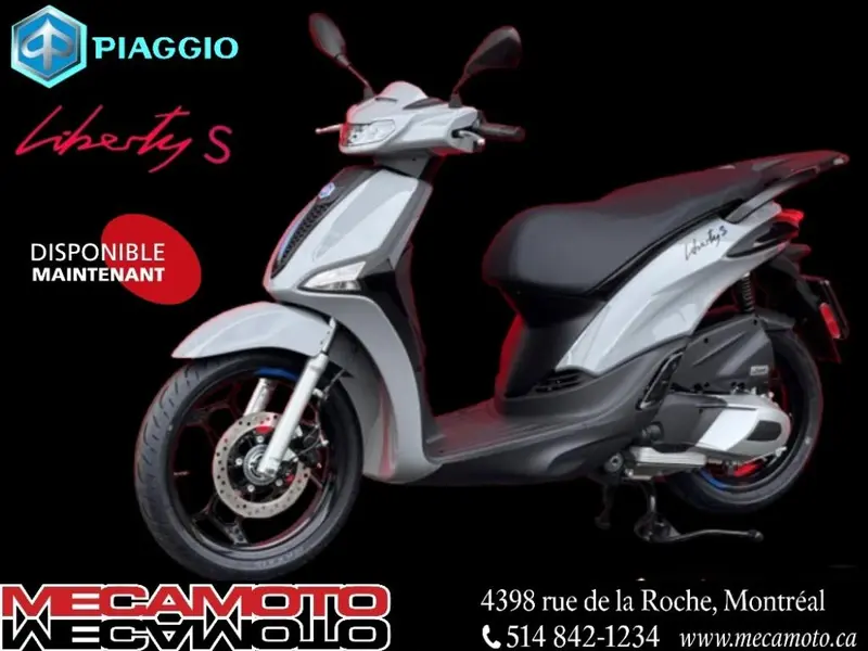 2025 Piaggio Liberty 50 S
