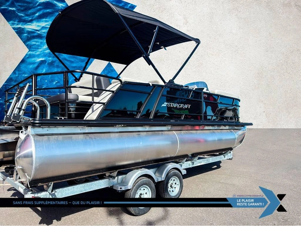 Starcraft Ponton Ex-22 Q 3 Quilles140hp Inclus 2026 alt