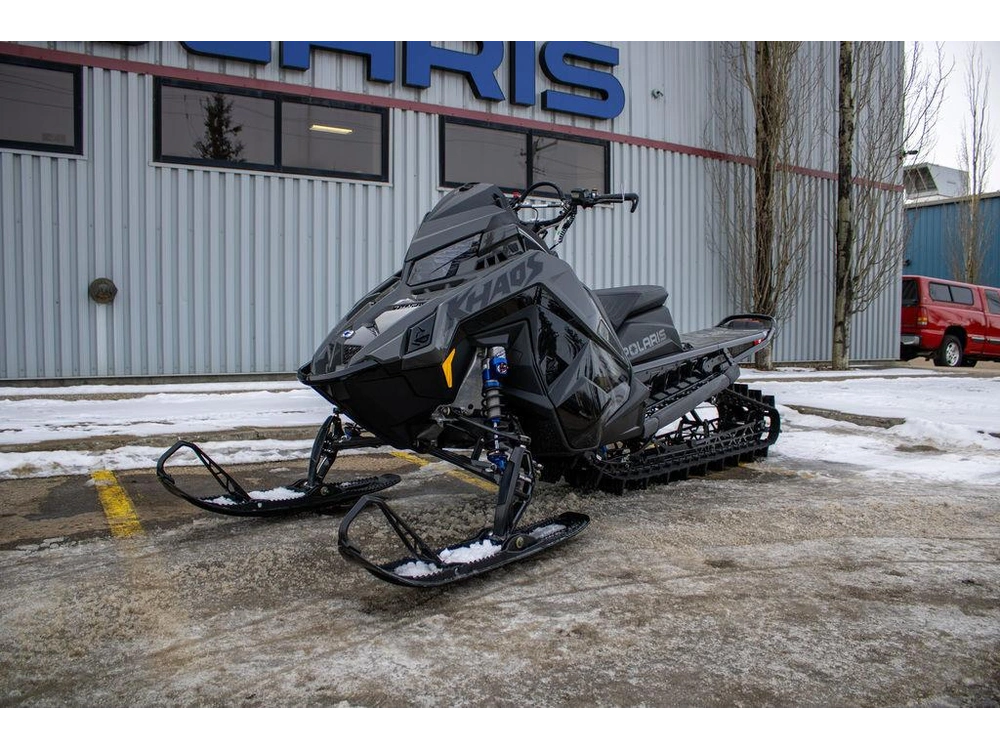 2024 Polaris 850 Rmk Khaos Slash 165 - Gloss Black / Shadow Gray alt