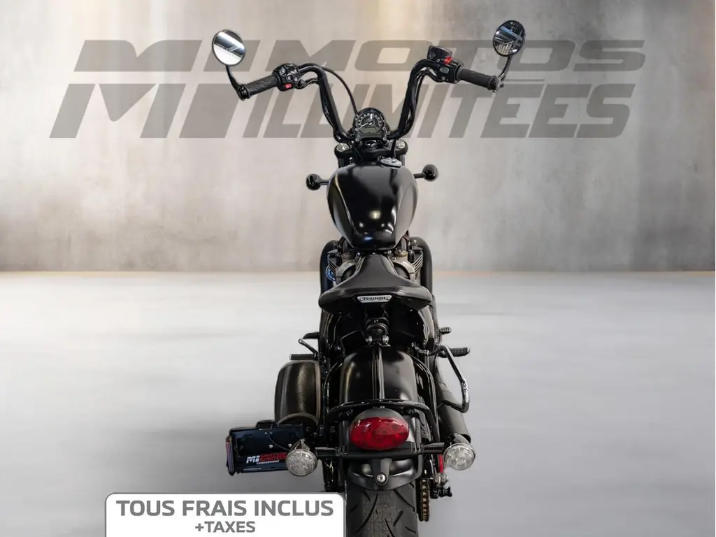 2018 Triumph Bonneville Bobber Black ABS