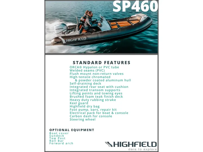 2023 Highfield SP460
