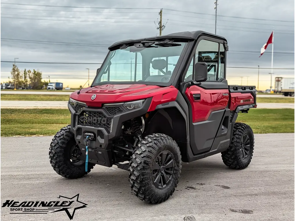 2026 CFMOTO UFORCE U10 PRO HIGHLAND // Bordeaux Red 