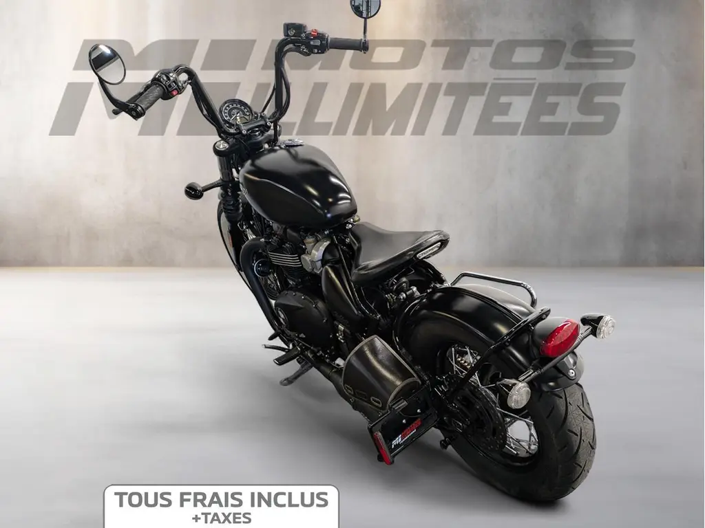 2018 Triumph Bonneville Bobber Black ABS