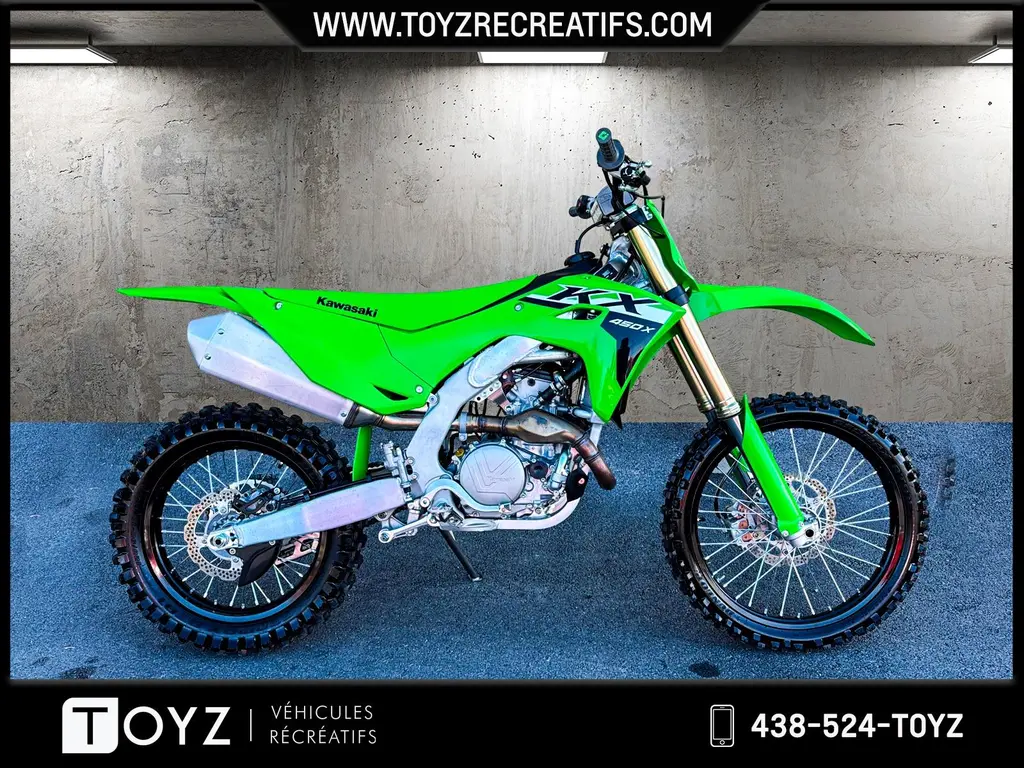 KAWASAKI KX 450X 2024 - SEULEMENT 3.4 HEURES