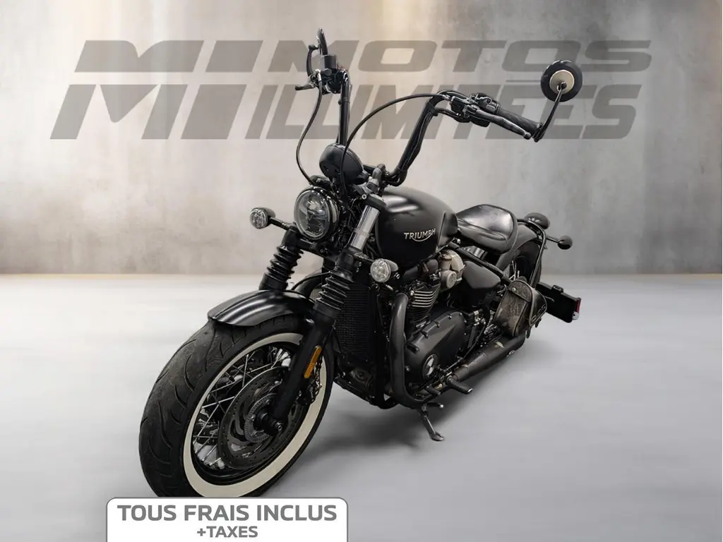 2018 Triumph Bonneville Bobber Black ABS