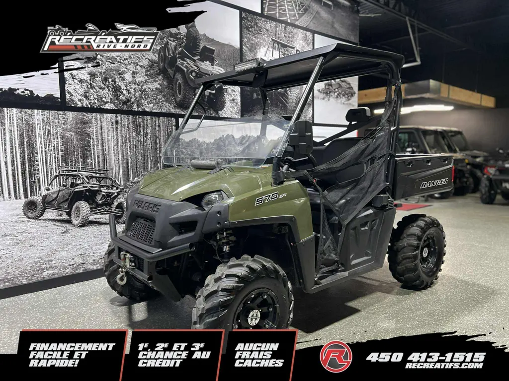 2021 Polaris RANGER 570 FULL SIZE **IDEAL POUR VOS TRAVAUX!!**