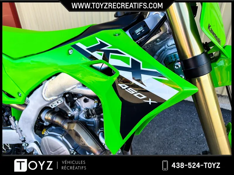2024 KAWASAKI KX 450X SEULEMENT 3.4 HEURES