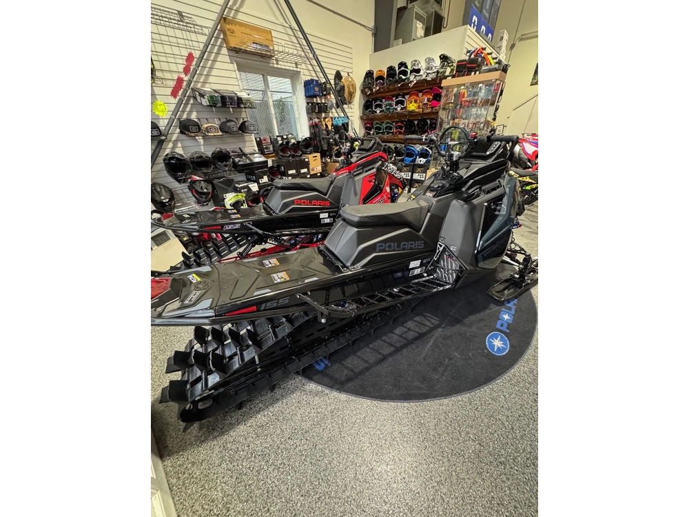 2026 Polaris Sno-26 Boost Rmk Khaos 155 Patriot Boost - Gloss Black / Blue Dusk alt