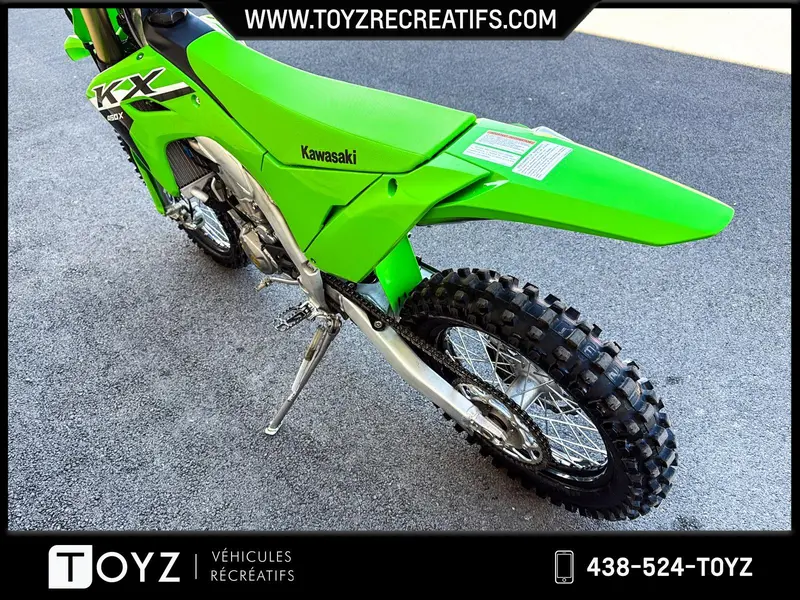 2024 KAWASAKI KX 450X SEULEMENT 3.4 HEURES