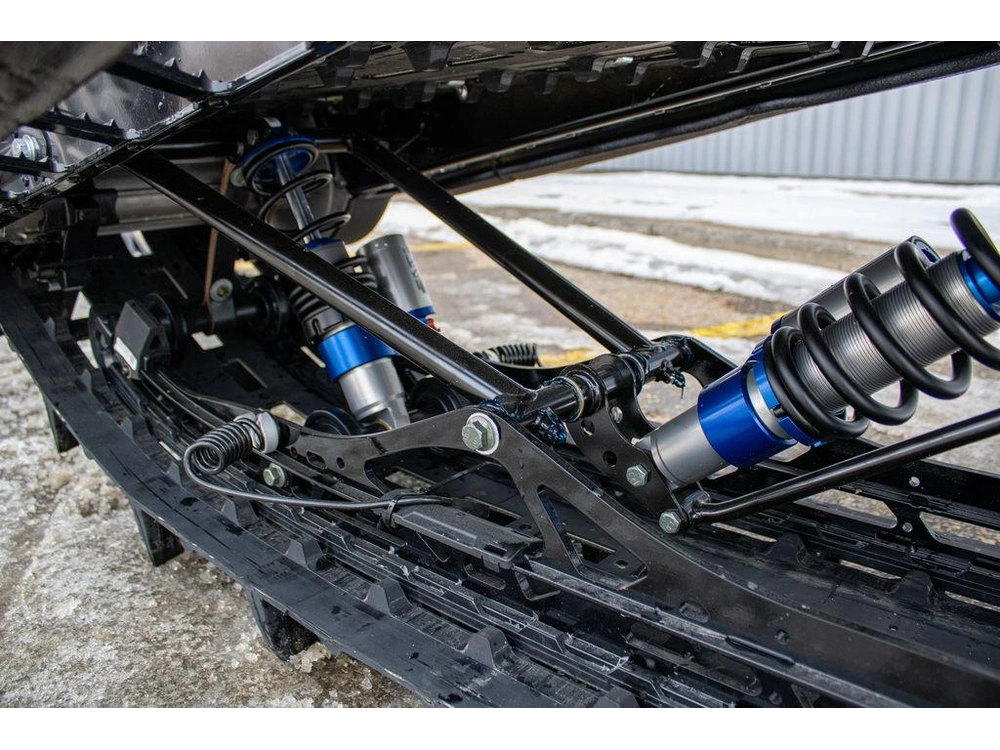 2024 Polaris 850 Rmk Khaos Slash 165 - Gloss Black / Shadow Gray alt