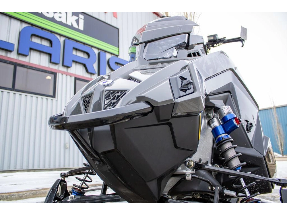 2024 Polaris 850 Rmk Khaos Slash 165 - Gloss Black / Shadow Gray alt