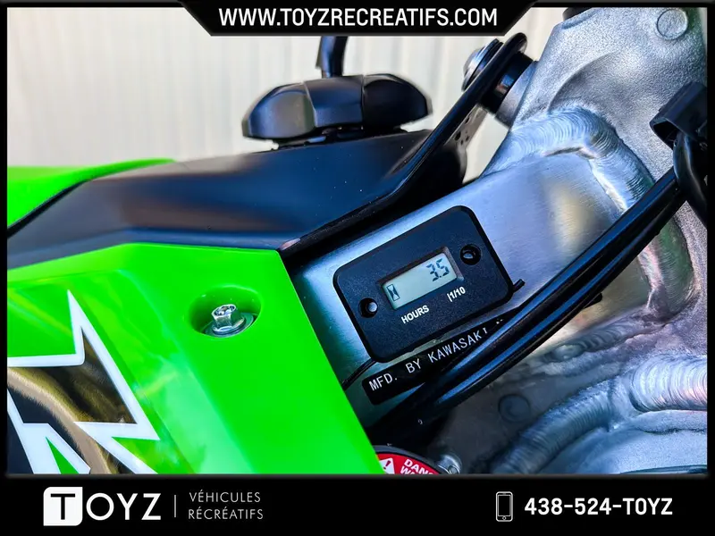 2024 KAWASAKI KX 450X SEULEMENT 3.4 HEURES