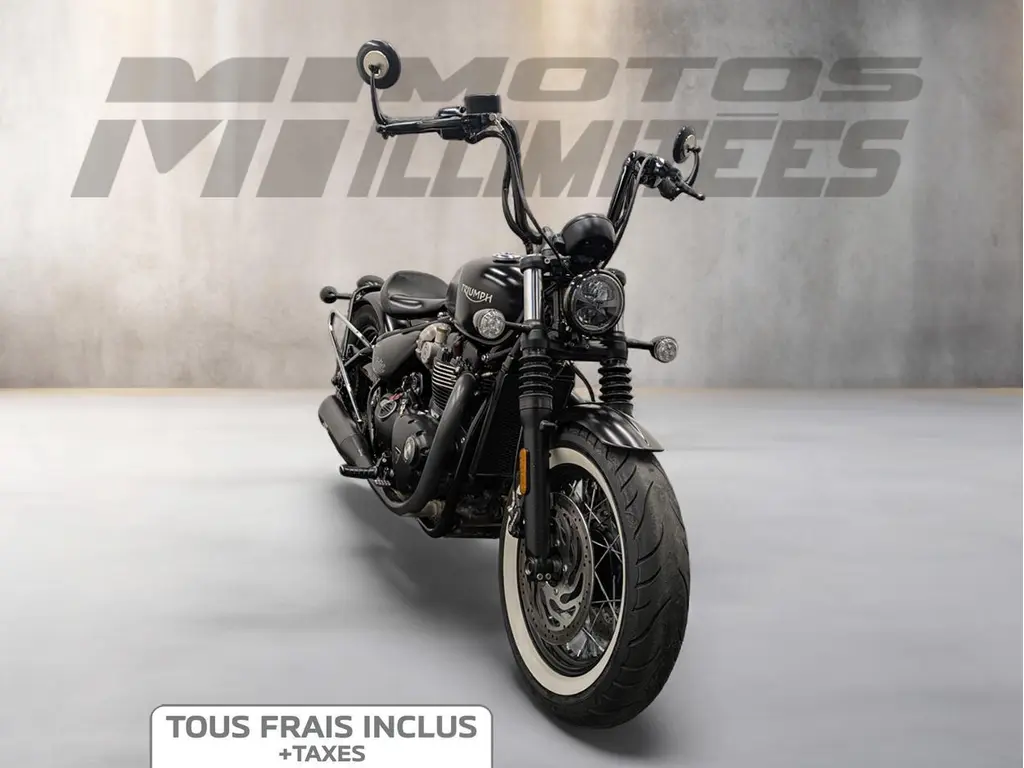 2018 Triumph Bonneville Bobber Black ABS