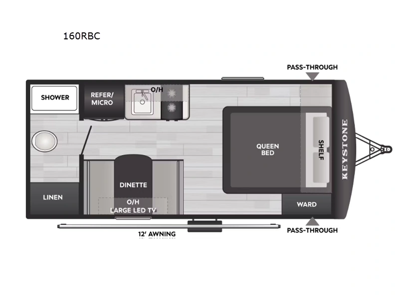 2026 Keystone Rv Passport 160rbc alt