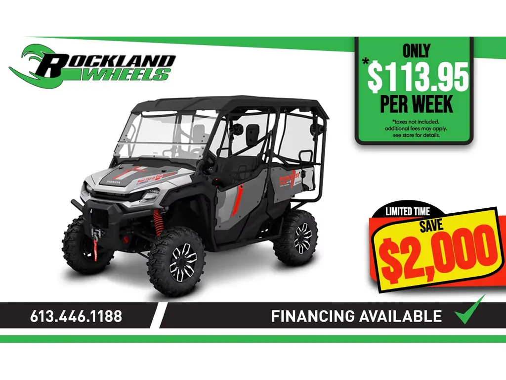 2025 Honda Pioneer 1000-5P Trail Special Edition 