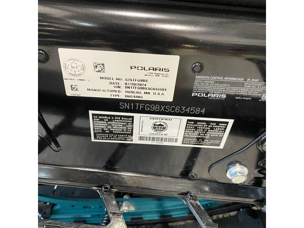 2025 Polaris Patriot 9r Rmk Khaos 155 alt