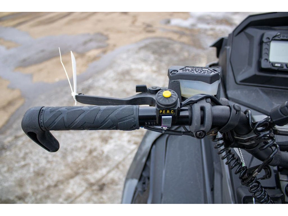 2024 Polaris 850 Rmk Khaos Slash 165 - Gloss Black / Shadow Gray alt