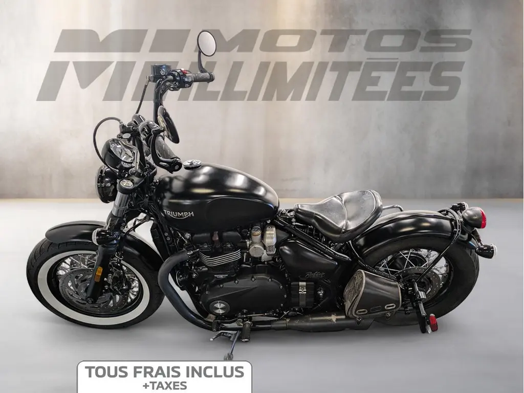 2018 Triumph Bonneville Bobber Black ABS