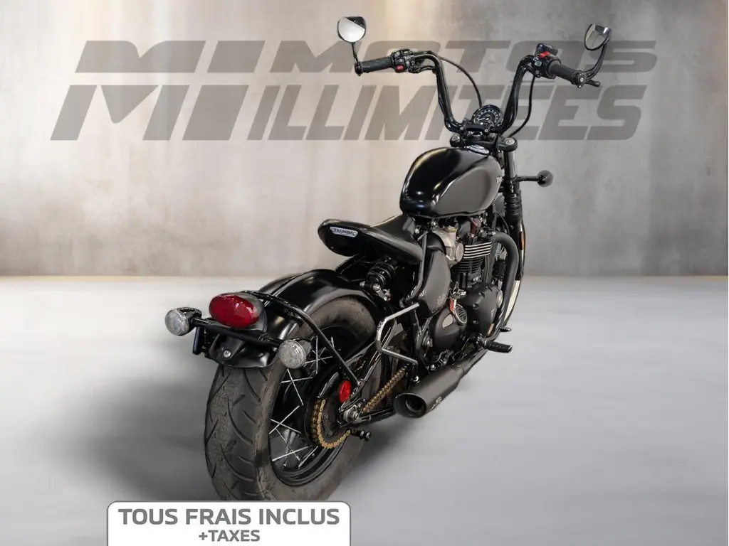 2018 Triumph Bonneville Bobber Black ABS