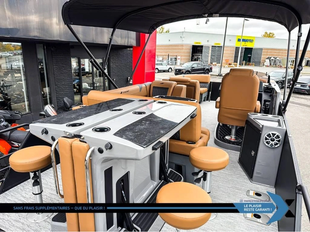 Starcraft Ponton Sls-3 Bar Moteur 200 Hp Stealth Inclus 2026 alt