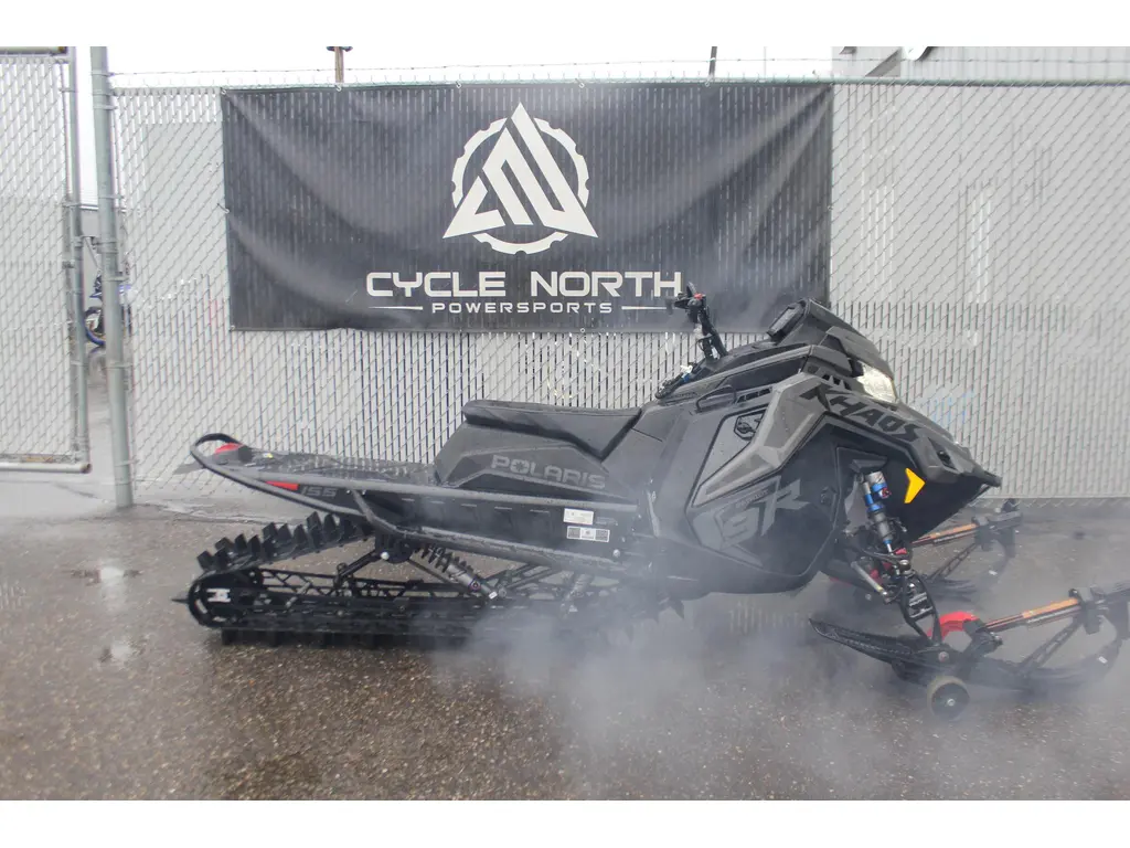 2025 Polaris Patriot 9R RMK Khaos Slash 155 Gloss Black