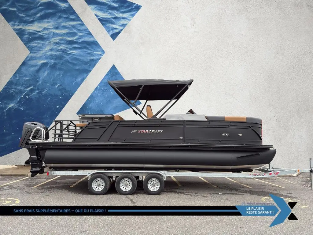 2026 Starcraft Ponton SLS-3 Bar moteur 200 hp stealth inclus