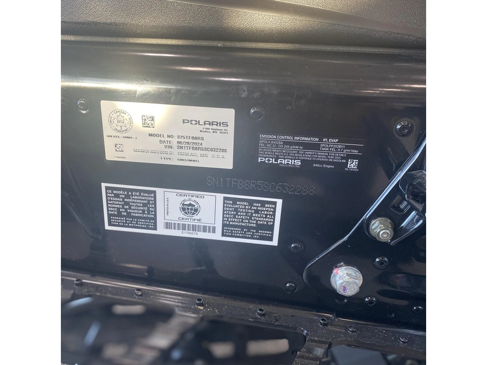 2025 Polaris 850 Rmk Sp 155 alt