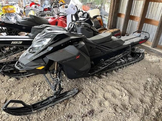 2021 Ski-doo Summit® X® W/expert Pkg 154 850 E-tec® Steel Black alt